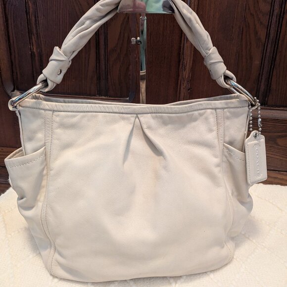 Coach Parker Hobo Handbag Leather Purse L0882-13412 - Picture 1 of 14